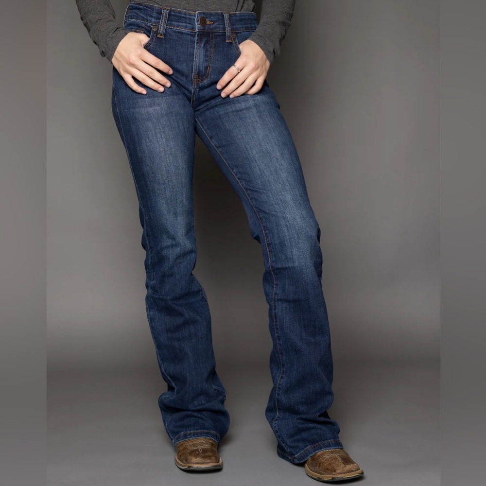 CC Western Signature Hybrid Jean- Dark Wash
